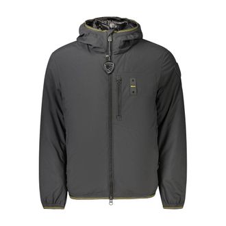 Blauer Black Polyester Mens Mens Jacket