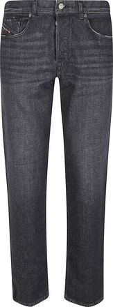 Diesel Black 2023 D-Finitive L.32 Straight-Leg Jeans