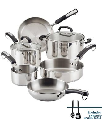 Farberware Brilliance Stainless Steel Cookware 10Pc Set
