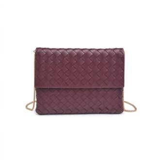 Urban Expression Ivy Clutch In Burgundy