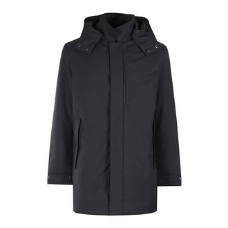 Save The Duck Heren, Mantels, Blauw, Maat: 2XL Wol