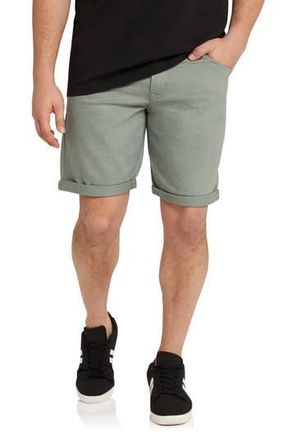 Johnny Bigg Colton Stretch Cotton Denim Shorts in Sage at Nordstrom Rack, Size 44