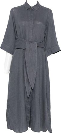 Archivio 67 Archivio 67 Womens Linen Chemisier Dress