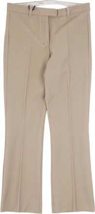 Max Mara Wide Trousers, female, Beige, Size: XS Umanita Trousers