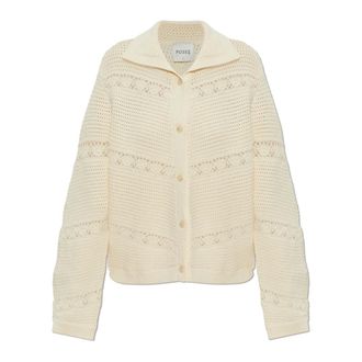 Poss&eacute; Cardigans, female, Beige, Size: M Dylan Cardigan