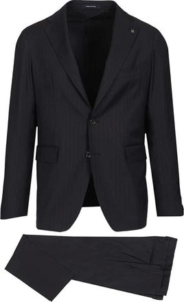 Tagliatore Montecarlo Suit - male - Tagliatore - Single Breasted Suits - Blue - 2XL - Suits