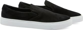 Diemme Zwarte Su&egrave;de Slip-On Sneakers - Heren - Loafers - Zwart - 41 EU - Su&egrave;de - Schoenen