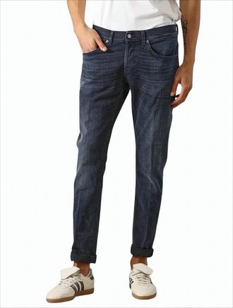 Dondup Refined Blue Denim George Jeans