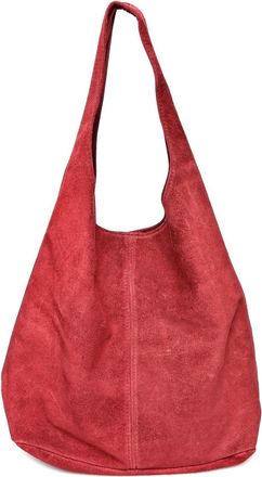 Anna Luchini Rood Rundleer Tas