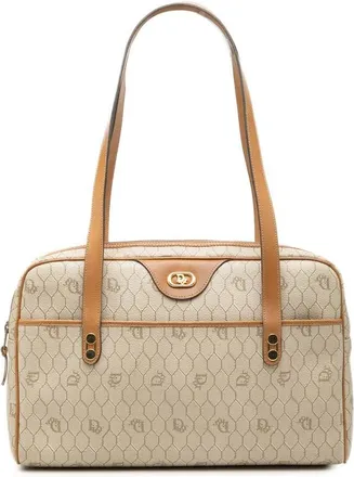 Dior Pre-owned Dior Honeycomb Coated Canvas Shoulder Bag Ladies 1XO1RL772MLI4XI8