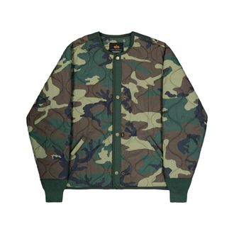 Alpha Industries Studio Liner Outdoor Jacket - Heren - Zomerjassen - Veelkleurig - L - Polyester - Jassen
