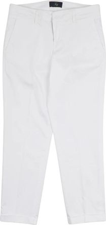 Fay Chino broeken - Dames - Chinos - Wit - W26 - Broeken