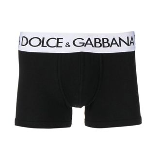 Dolce & Gabbana Ondergoed, Heren, Zwart, XL, Katoen, Regular Boxer