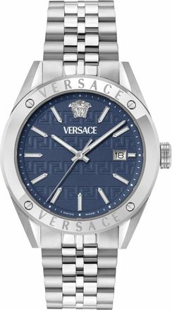 Versace Heren, Accessoires, Blauw, Maat: ONE Size