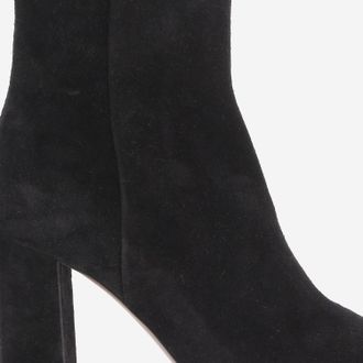 PARIS TEXAS Womens Ankle Boots Anja Black Calfskin (bos Taurus)