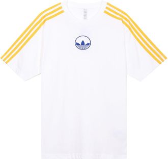 adidas originals 3 STRIPE CIRCLE Sports Short Sleeve White GD2122