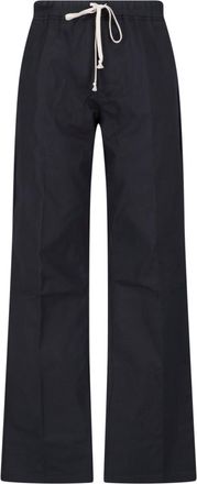 Rick Owens Pantaloni Ampi In Cotone
