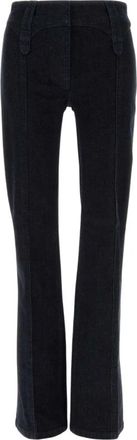 Tory Burch Slim Leg Jean - Dames - Regular Fit Jeans - Blauw - W26 - Katoen - Jeans