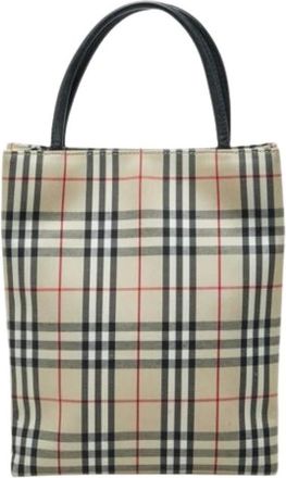 Burberry Bolso Tote Pre-owned - Pre-owned - Mujer - Beige - ONE SIZE