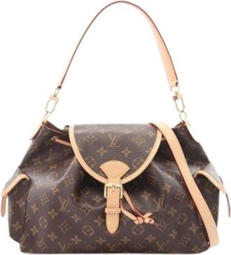 Louis Vuitton Pre-owned Vintage Monogram Bucket Bag - Dames - Vintage Tas - Bruin - ONE Size - Vintage