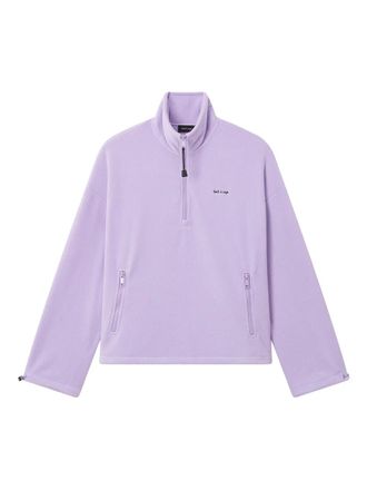 Tout à Coup half-zip fleece sweatshirt - women - Polyester - S - Purple