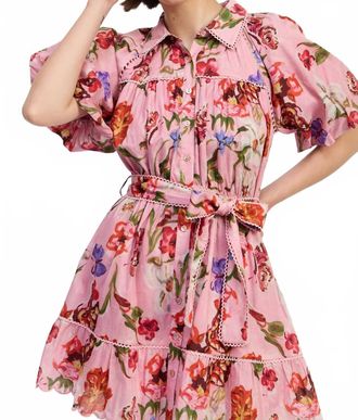 En Saison Celeste Mini Dress In Red