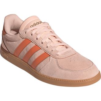 adidas Breaknet Sleek Sneaker in Blush Pink/Orange/Gum 3 at Nordstrom Rack, Size 6.5