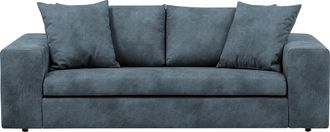 HOME AFFAIRE 2-Sitzer »SLEETLAND XXL in Samtvelours oder Vintage-Leder-Optik« besonders gross und bequem