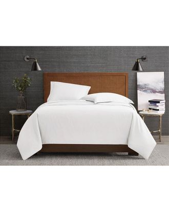 London Fog Garment Wash Solid Duvet Cover Set