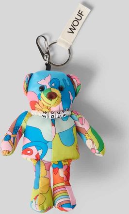 Wouf Charm mit Karabiner Modell Magic Trip Bear in Hellblau, Gr&ouml;&szlig;e 1