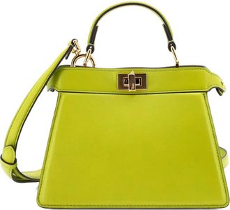 Fendi Borsa a tracolla Peekaboo ISeeU - Verde