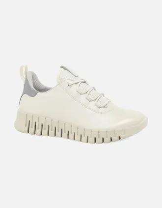 Ecco Ecco Womens Gruuv Womens Sports Trainers - White - Size: 7.5