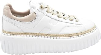 Hogan Sneakers, female, White, 7 UK, H-Stripes Sneaker