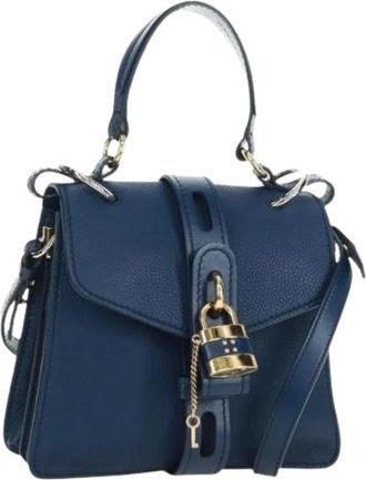 Chlo&eacute; Pre-owned Mini Bags, female, Blue, Size: ONE SIZE Pre-owned Mini Hand Bag