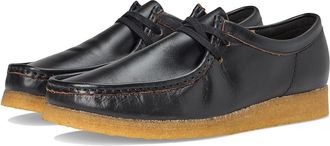 Clarks Wallabee Mens Shoes Black Smooth : 13 D - Medium, Leather/Suede