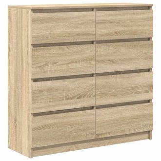 vidaXL Vidaxl Credenza Rovere Sonoma 100x35x99 Cm In Legno Multistrato