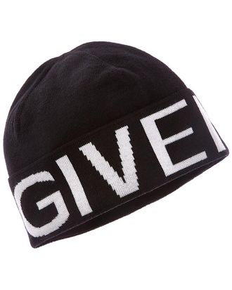 Givenchy Jacquard Wool Beanie