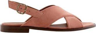 Maison Toufet Axelle Sandal - Dames - Sandalen - Roze - 37 EU - Leer - Schoenen