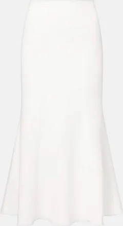 Roland Mouret Cr&ecirc;pe midi skirt