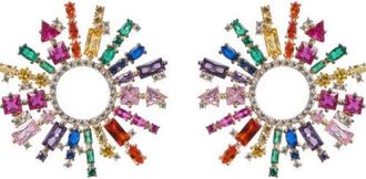 Nickho Rey Margaret Earring in Rainbow/gold at Nordstrom