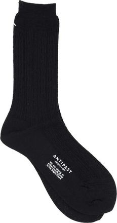 Antipast Calzini in maglia a trecce - Nero