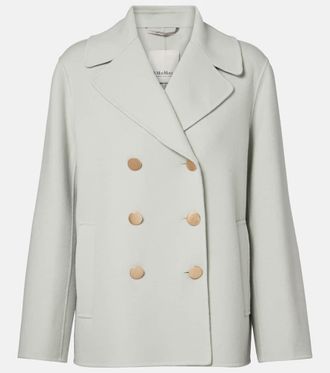 Max Mara Margot double-breasted virgin wool jacket