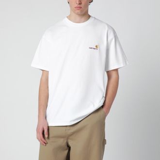 Carhartt Work in Progress S/S American Script T-Shirt bianca