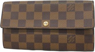 Louis Vuitton Ebene Long Wallet (Bi-Fold) (Pre-Owned)