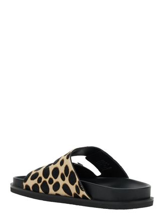 Tory Burch Womens Sandals Brown Multicolour Calf