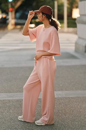 Bernardo Pull-On Wide-Leg Pants