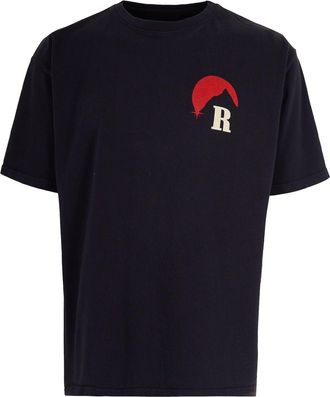 Rhude Moonlight Regatta Graphic Crewneck T-Shirt