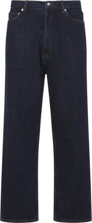 STUDIO NICHOLSON Marylebone Denim Pant - Dames - Regular Fit Jeans - Blauw - L - Denim - Jeans
