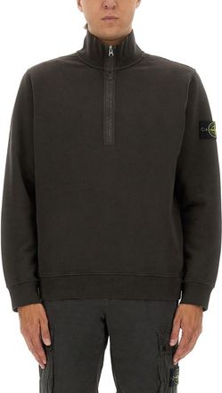 Stone Island Short Zipper Sweatshirt