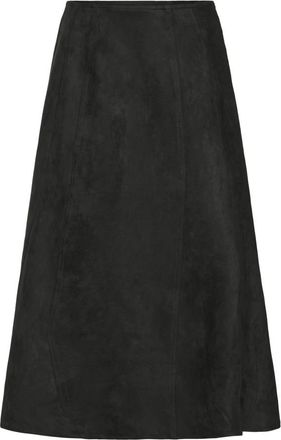 Ichi Ihinafo Skirt - Dames - Midirokken - Zwart - XS - Rokken